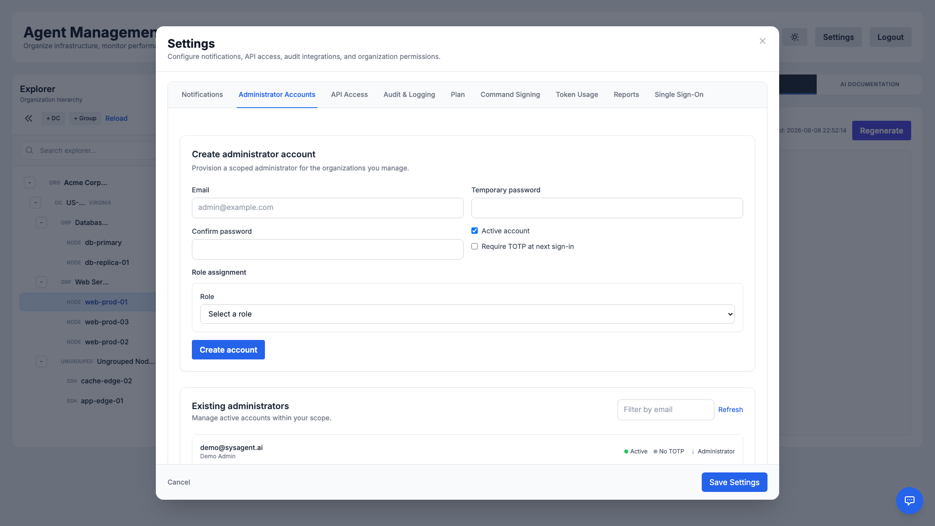 Administrator Accounts