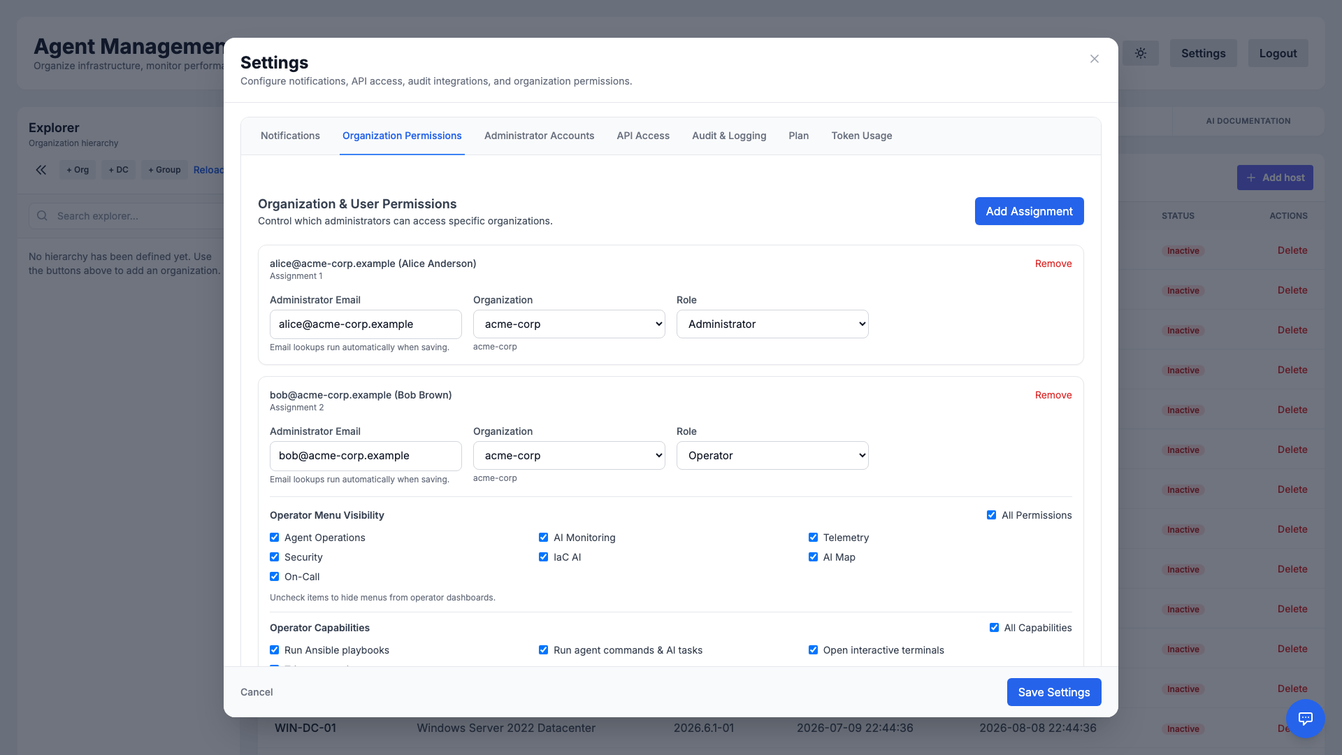 RBAC and Permissions